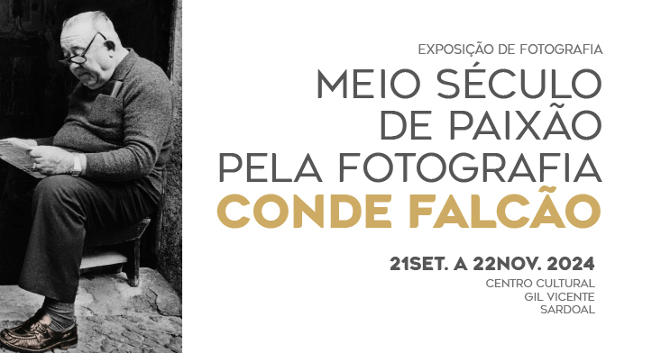 Exposição “Meio Século de Paixão pela Fotografia” de Conde Falcão 